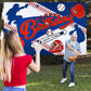 Zelaro Baseball Themed Party Banner, Happy Birthday Banner For Boys Kids Teens, Large Sport Birthday Backdrop For Christmas Holiday
