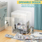 Clear Piggy Bank For Adults Kids, Large Acrylic Piggy Bank Money Saving Box For Cash Saving With Key, Openable Clear Acrylic Sav