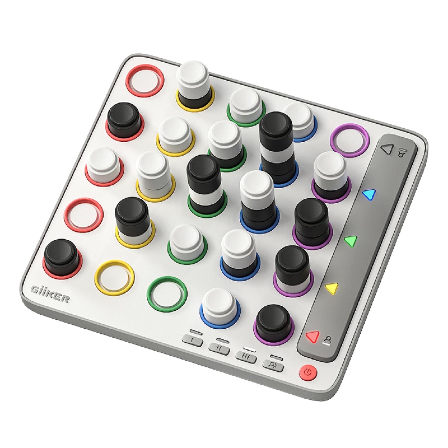 GiiKER Smart Four 3D AI-Powered Game for 1-2 Players, Travel-Friendly, Ages 6-12, Available in Black, Pink, Grey, Lavender