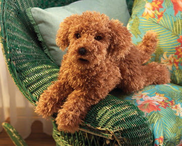 Folkmanis Toy Poodle Puppy Hand Puppet