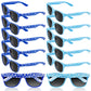 Flutesan 12 Pcs Frozen Themed Birthday Party Decor Winter Snowflake Themed Sunglasses Winter Birthday Party Supplies