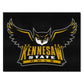 FANMATS 4148 Kennesaw State Owls All-Star Rug - 34 in. x 42.5 in. Sports Fan Area Rug, Home Decor Rug and Tailgating Mat