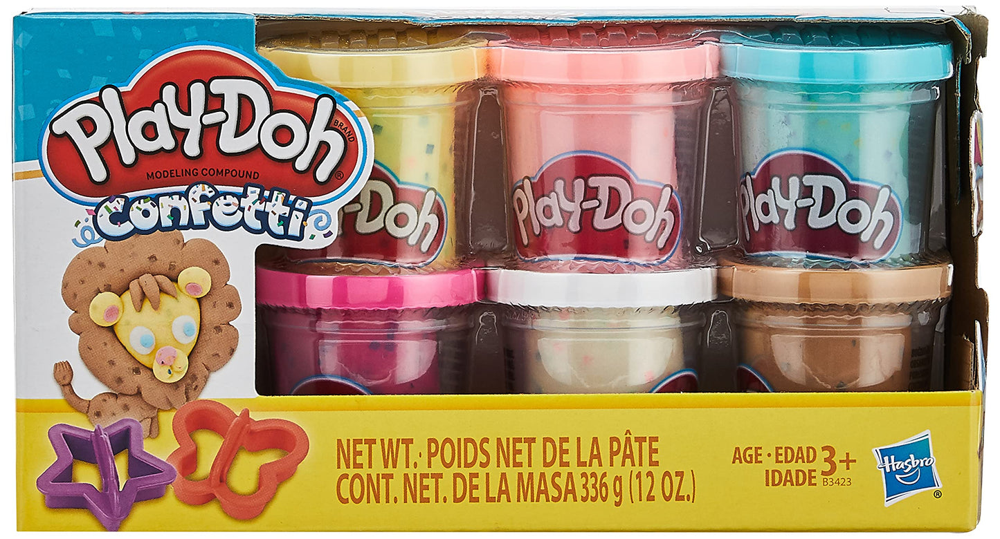 Play-Doh Confetti Compound Collection Dough Play Set