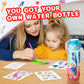 Gifts For 4-12 Year Old Girl - Decorate Your Own Water Bottle Kits For Girls, Mermaid Painting Diamond Art & Crafts Kits, Clay B