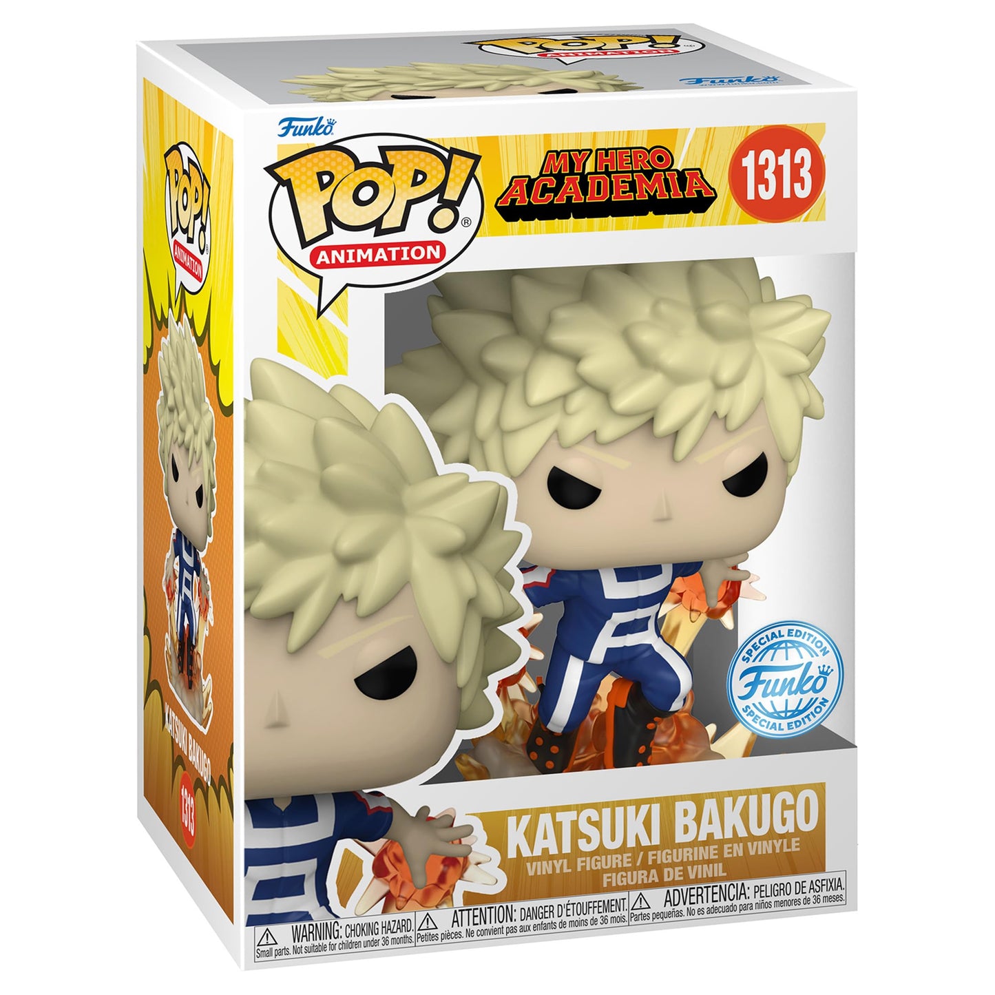 Funko Pop! Animation: My Hero Academia - Katsuki Bakugo Training Special Edition Multicolor limited availability Vinyl Figure #1313