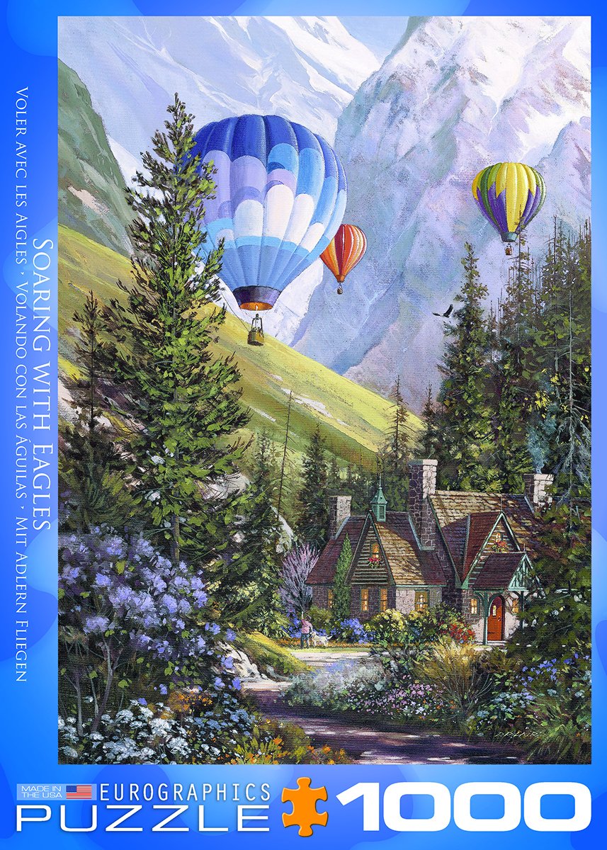 Eurographics Soaring With The Eagles Jigsaw Puzzle (1000-Piece)