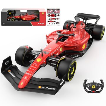 Voltz Toys Authentic Licensed 1:12 Ferrari F1 75 Remote Control Car - F1 Collection Rc Car Series For Kids And Adults - 2.4Ghz R
