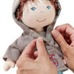 Haba Lian 12' Soft Boy Doll With Brown Hair, Blue Eyes And Embroidered Face (Machine Washable)