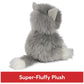 GUND Camilla Kitten Plush - Gray/White, 9” Premium Cat Stuffed Animal, Medium, for Ages 1 and Up