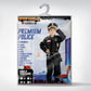 Spooktacular Creations Halloween Police Costume for Kids, Black, Medium (8-10 yrs), Polyester, Toddler RolePlay Outfit