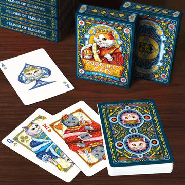 99Fox Noblific Cats Playing Cards For Adults Teens Friends Family Animal Lovers Gifts