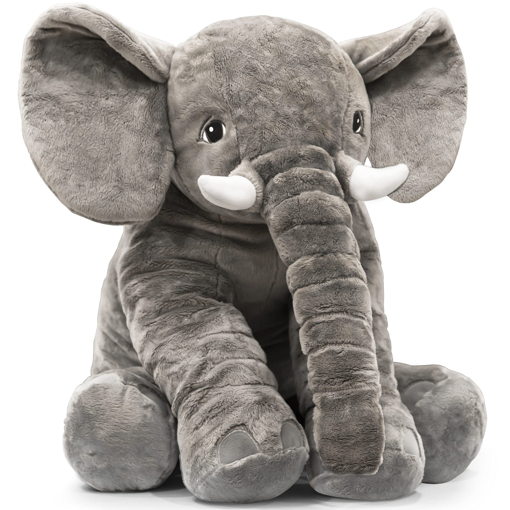 Homily Stuffed Elephant Plush Animal Toy 24 Inch