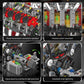 Mould King V8 Engine Model Kit, 2718 PCS Plastic Building Blocks, STEM Engineering Toy, Model WX10130-LZUSYL