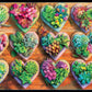 Buffalo Games - Eduard - Heart Succulents - 300 Piece Jigsaw Puzzle For Adults -Challenging Puzzle Perfect For Game Nights - Fin
