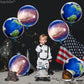 Katchon, Globe Balloons And Galaxy Balloons - 22 Inch, Pack Of 6 | Earth Balloons For Earth Day Decorations | World Balloons, Planet Balloons For Travel Themed Party Decorations | Earth Day Balloons