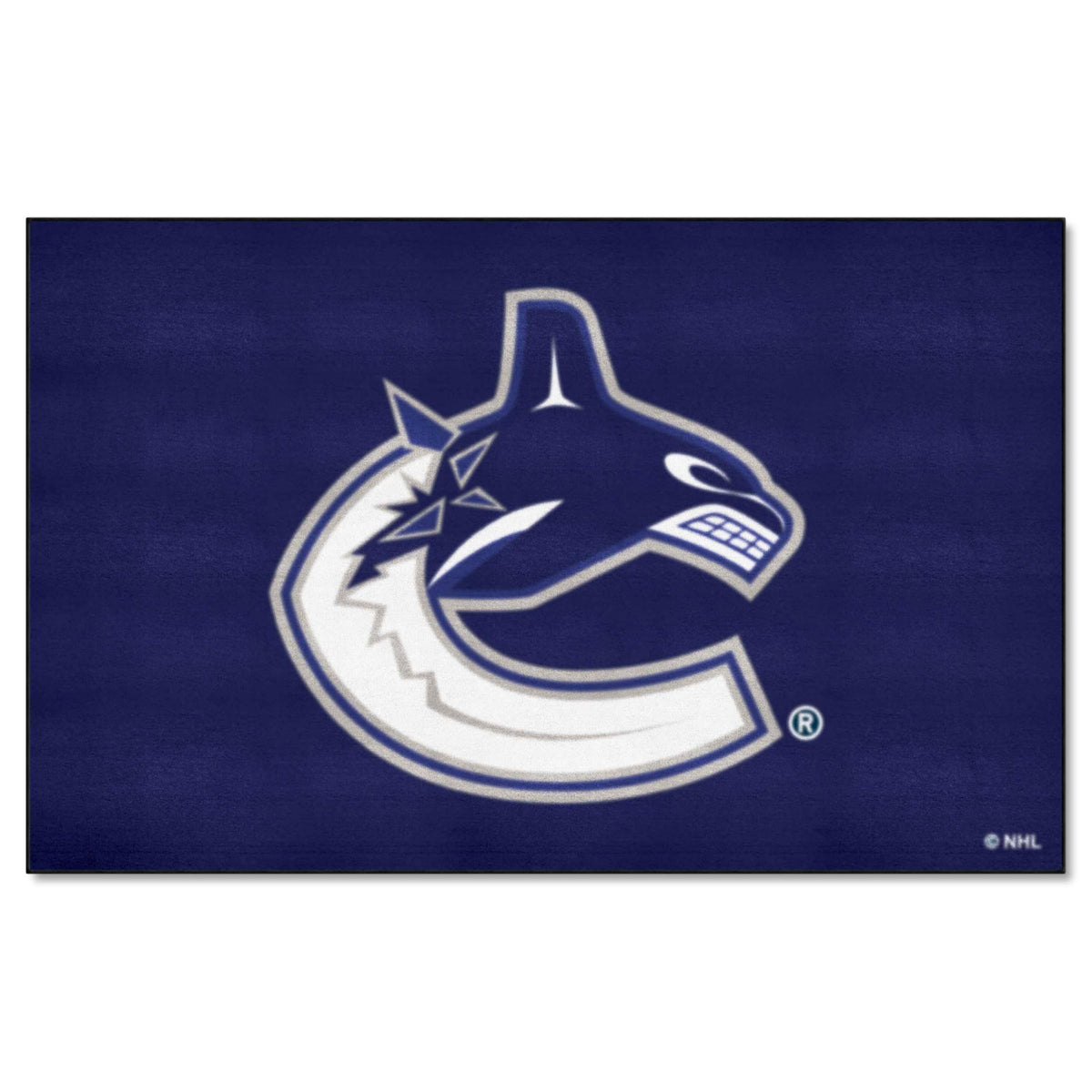 FANMATS 10451 Vancouver Canucks Ulti-Mat Rug - 5ft. x 8ft. | Sports Fan Area Rug, Home Decor Rug and Tailgating Mat