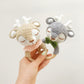 Bunny - Rattle For Young Children, Handmade Woolen Toy, Visual And Sensory Enhancing, Toy With Strict Quality Testing Process, Usable As House Decoration (Beige Reindeer)