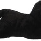 Aurora® Black Labrador Stuffed Animal - 12 Inches, Polyester, Adorable Flopsie™ - Playful Ease - Model 31599