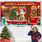 Christmas Backdrop Banner - Santa'S Toy Shop Store Background For Holiday Party Photos, 72.8 X 43.3 Inches (Classic)