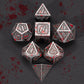 HNCCESG D&D Dice,DND Dice Set for Dungeons and Dragons,D20 Metal Dice for Gaming Dice Set D and D Dice or RPG Role Playing MTG T