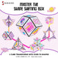 Shashibo Hello Kitty & Friends Shape Shifting Box - Award - Winning,Patented Magnetic Puzzle Cube W/ 36 Rare Earth Magnets - Fidget Toys For Adults & Kids 8+, Transform Into Over 70 Shapes (Kawaii)