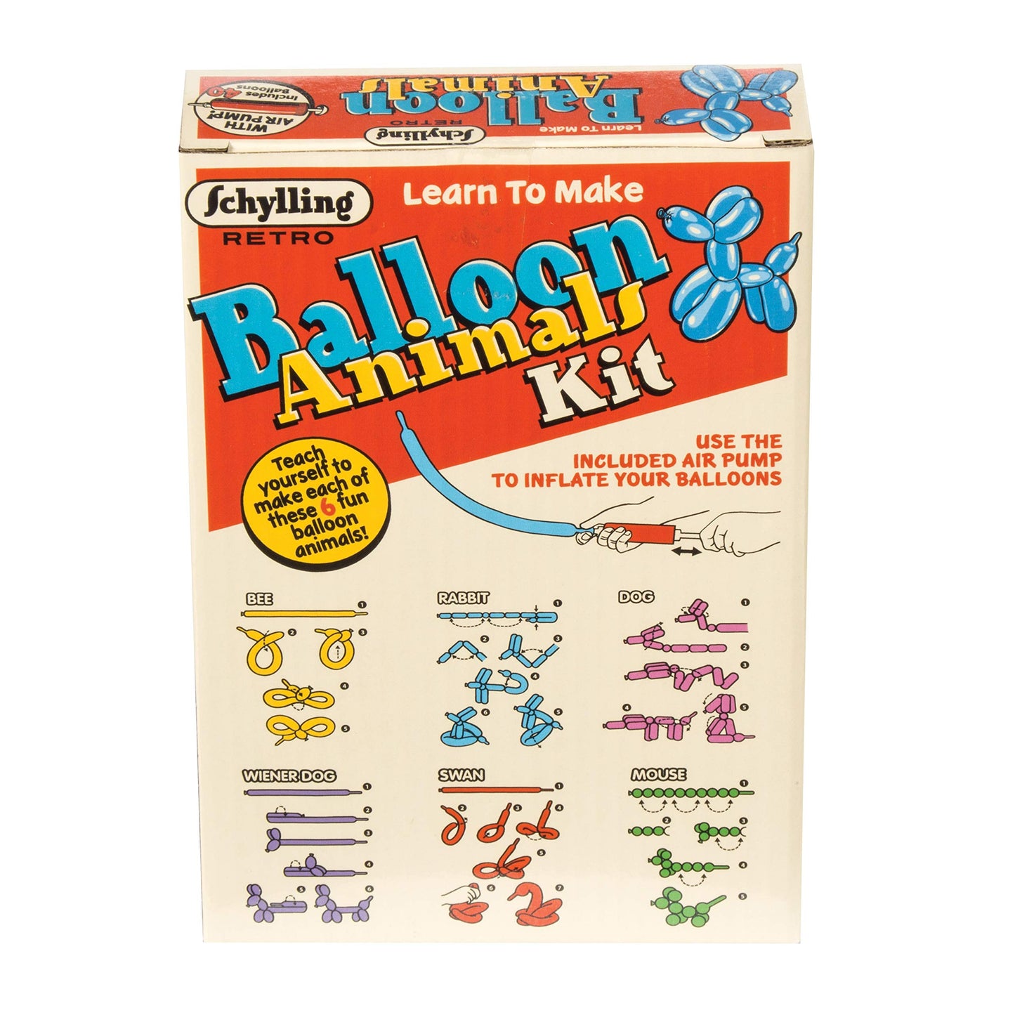 Schylling Retro Balloon Modeling Kit
