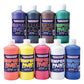 Constructive Playthings Kids 9-Color Tempura Paint Pint Set, Set Of 9 Bright Washable Paint Pints For Classrooms And Diy Crafts, Multicolor