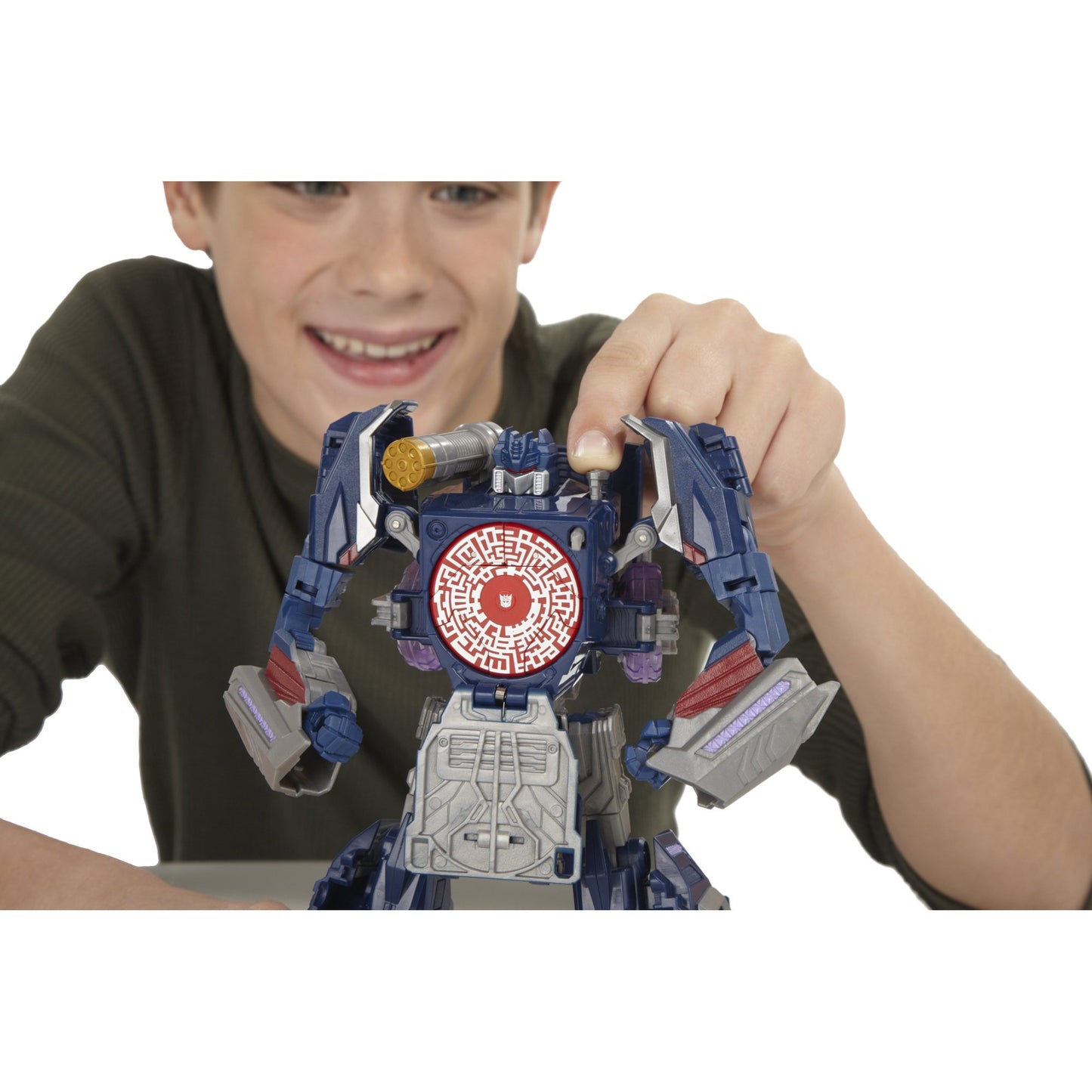 Transformers Soundwave Figure - Medium Multi-colored Plastic Model A1404