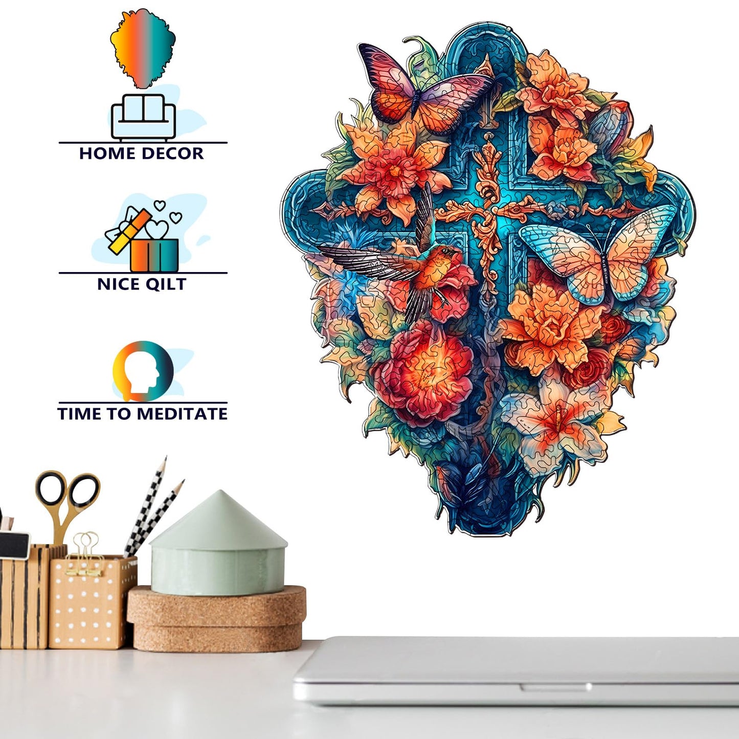 Foyucool Wooden Puzzles For Adults, Unique Puzzles For Adults, Irregular Animal Shaped Wooden Jigsaw Puzzles, Creative Birthday