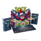 The Elf on the Shelf Insta-Moment Pop-Ups, Small, White Cardboard, Model EOTSPOPUPS2, Includes 3 Backdrops & Accessories