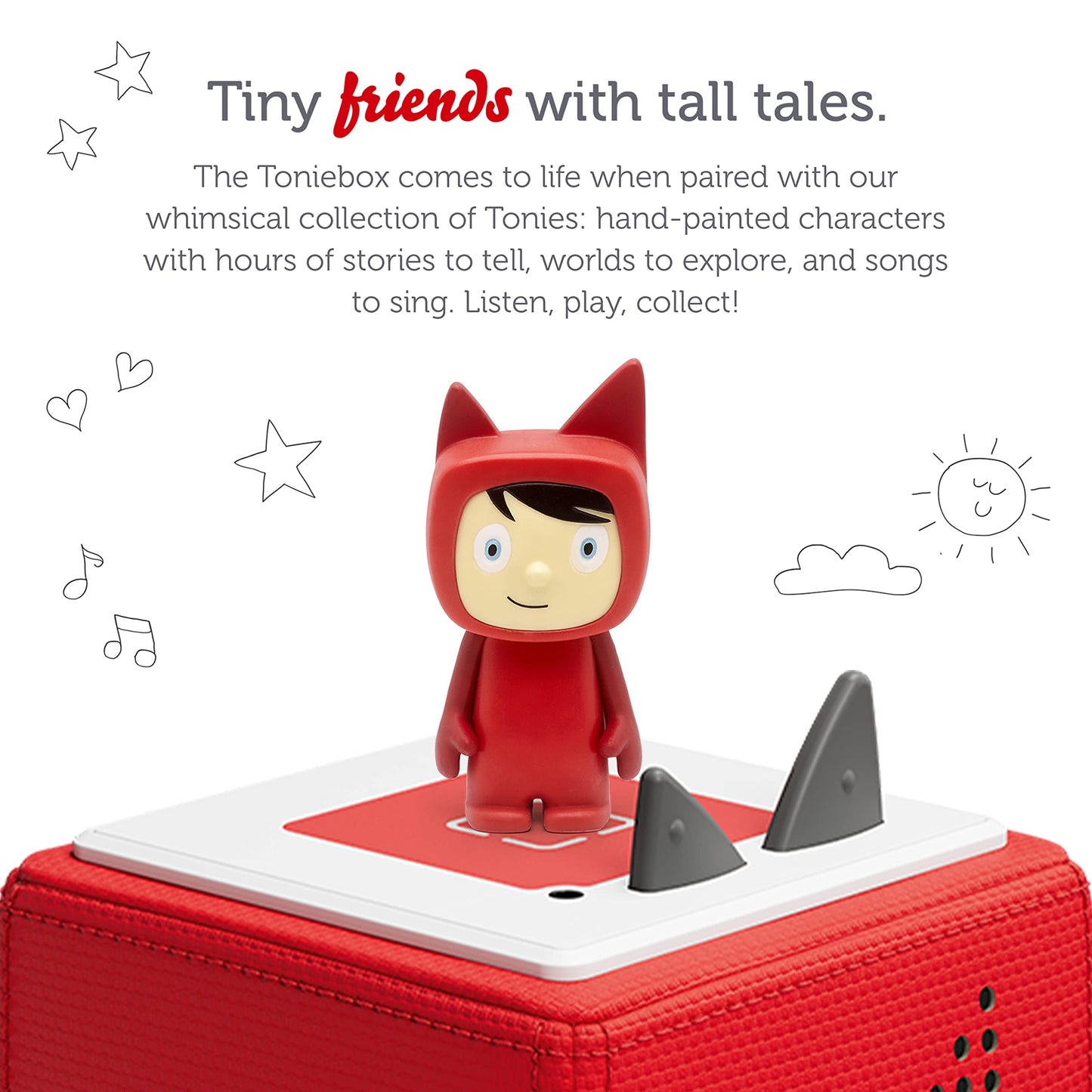 Tonies Creative Audio Character - Red/Light