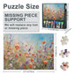 Blooming Flower 1000 Piece Puzzle For Adults, Jigsaw Puzzles 1000 Pieces Gift Wildflower, Challenging Puzzles For Adults Poppy,