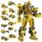 Sciencow Robot Building Toys For 6 7 8 9 10 11 12 13 14 Years Old Kids | 25-In-1 Construction Blocks Sets For Robot Or Trucks, C