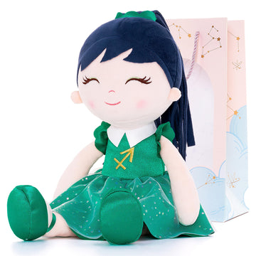 Arteeksdoll Baby Girl Gifts Plush Dolls Constellations Zodiac Doll Birthday Gift 17 Inches Sagittari