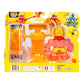 Heroes of Goo Jit Zu Hero Creator Blazagon Action Figure, Multicolor, Model 42785, 3 Unique Goo Fillings, Stretchy Toy