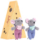 Levlovs Birthday Mouse In A Matchbox Baby Mice Doll Gift Exclusive Designer Dolls Toy Baby Registry Gift Twins Baby Mice Plush D