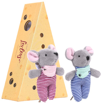 Levlovs Birthday Mouse In A Matchbox Baby Mice Doll Gift Exclusive Designer Dolls Toy Baby Registry Gift Twins Baby Mice Plush D