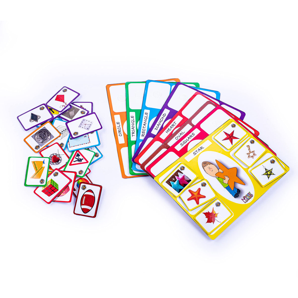 Monkey Minds Sorting Mats Know Your Shapes ||Play Based Learning for Kids || Education Learning Toy