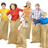 Cwlakon 6 Pack Large Burlap Potato Sack Race Bags For Kids Adults, Field Day Family Reunion 4Th Of July Easter Halloween Game, O