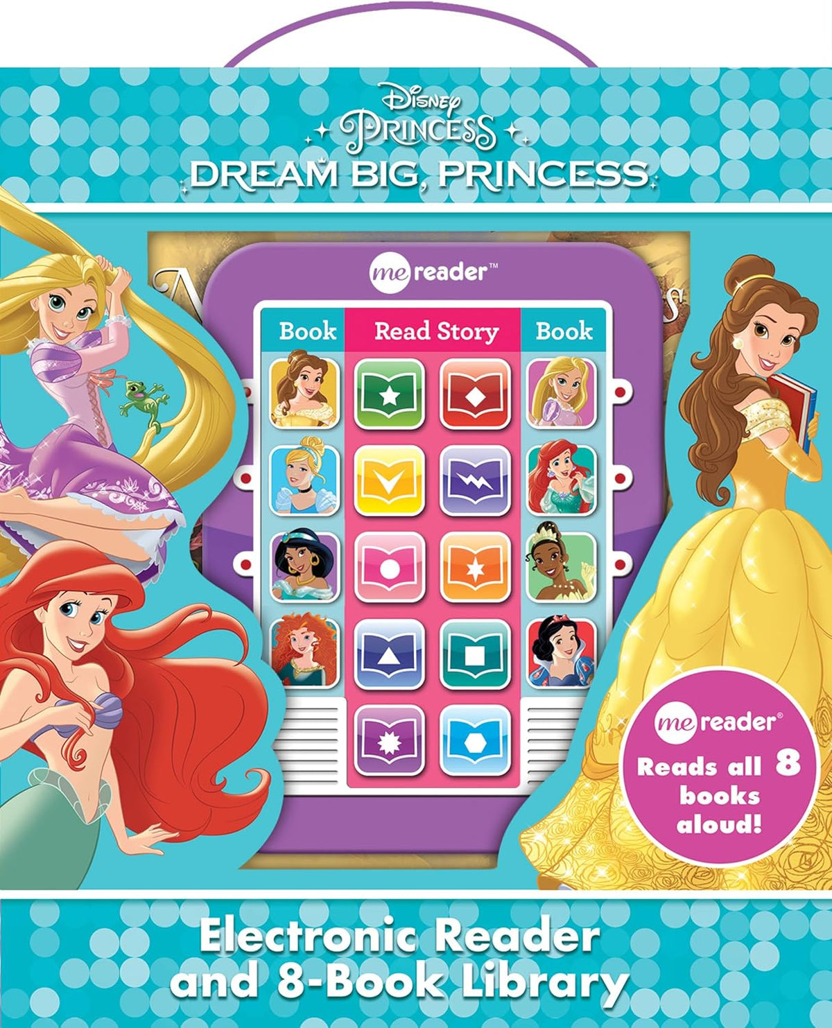 E-Reader: The Princess World 8 Stories Library