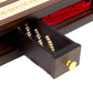 Regal Games Cribbage Board Game Set With Card Storage, Wooden Board & 9 Metal Pegs - Unique Luxury Classic Board Games - Ideal For 2-4 Person