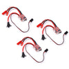 Teyleten Robot Mini 20A ESC Motor Speed RC ESC 2KHz Forward Reverse Brush Brake RC 2S for Controller Boat RC Car Tank (3PCS)
