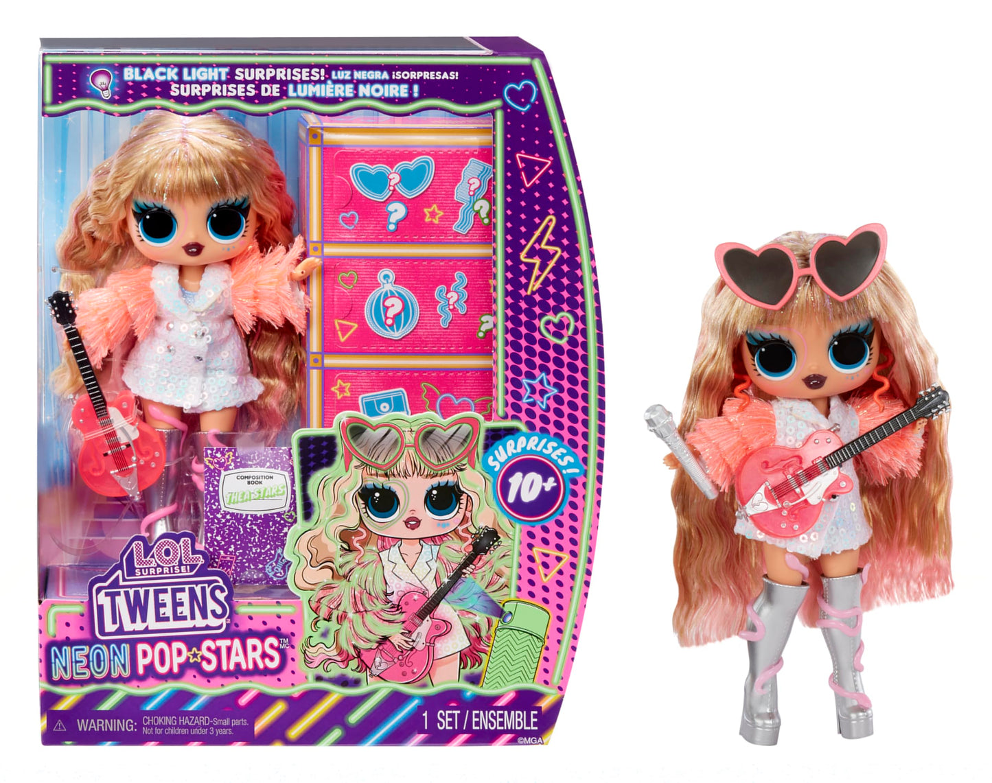 L.O.L. Surprise! Tweens Neon Pop Stars - Thea Stars