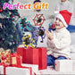 Gokeey Transformable Fidget Spinners - 4 Pcs Stress Relief Toys for Kids & Adults, Small, Red, Plastic - Ideal for ADHD & Autism