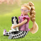 Lori Dolls – Mini Doll & Toy Dog – 6-Inch Doll & Spaniel Pup – Play Set With Outfit, Animal & Accessories – Heather & Nugget – Playset For Kids – 3 Years +