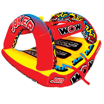 Wow Sports Joker Towable Tube For Boating - 1 To 3 Person Towable - Standing Tubes For Boating