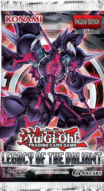 Konami Yu-Gi-Oh! Tcg: Legacy Of The Valiant Booster Pack