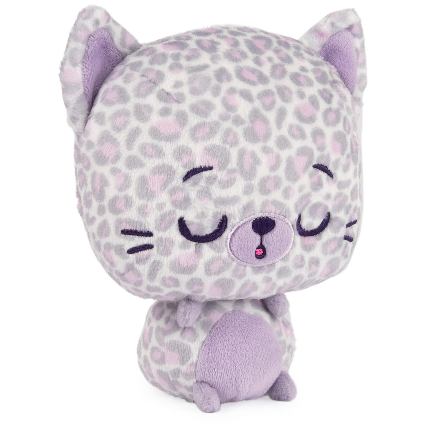GUND Drops  Gina Spots  Expressive enhanced Stuffed Animal Soft Plush Pet  Purple Leopard  6