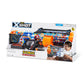 X-Shot Skins Last Stand Blaster - Modern Sonic Skin By Zuru Sonic The Hedgehog Design With 16 Darts, Slam Fire Action, Air Pocket Dart Technology, Toy Foam Blaster For Kids, Teens And Adults
