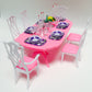 My Fancy Life Dollhouse Furniture - Dining Room Play Set
